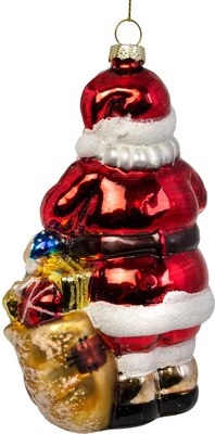 Елочная игрушка Грай Санта Клаус с часами Ф-245