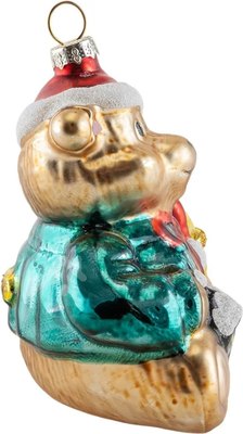 Елочная игрушка Грай Мишка с фонарем Ф-264