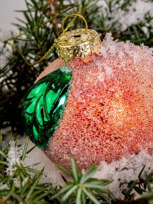 Елочная игрушка Грай Мандарин Ф-268