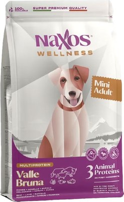 Сухой корм для собак Adragna Naxos Mini Adult говядина, буйвол, ягненок - фото