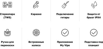 Портативная колонка Vipe Nitro X8 Pulsar