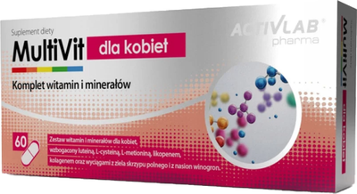 Витаминно-минеральный комплекс Activlab Multivit for Women - фото