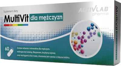 Комплексная пищевая добавка Activlab Multivit for Men - фото