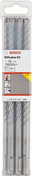 Набор буров Bosch SDS-plus-5X 2.608.833.903