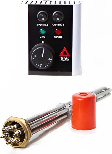 Тэн электрический Tenko 300мм с блоком управления БК-220 - фото