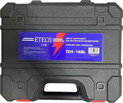 Аккумуляторная дрель-шуруповерт Etech TEH-18BL