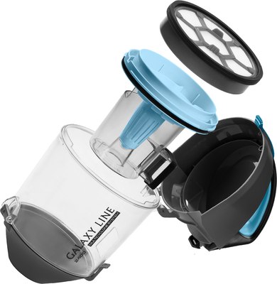 Пылесос Galaxy GL 6224 (серый/голубой)
