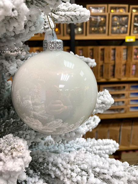 Шар новогодний Justys G-36