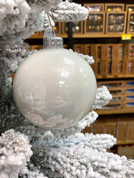 Шар новогодний Justys G-36