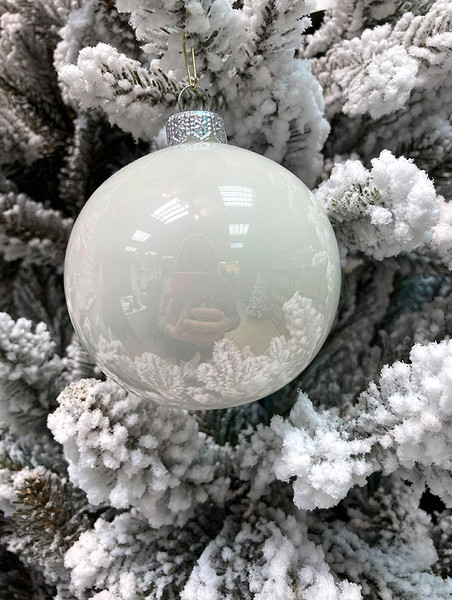 Шар новогодний Justys G-36