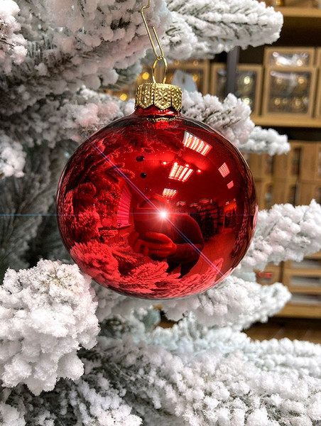 Шар новогодний Justys G-24