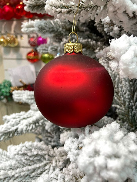 Шар новогодний Justys G-21