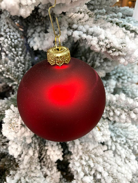 Шар новогодний Justys G-21