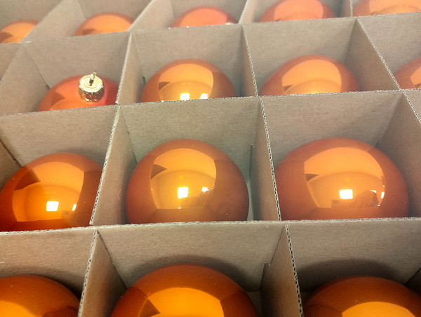 Шар новогодний Justys G-12