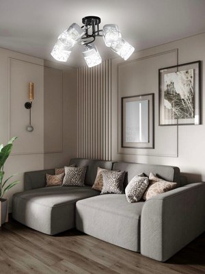 Люстра Aitin-Pro НПБ 02-5x60-101 / XA1517B/5