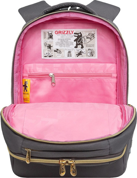 Школьный рюкзак Grizzly RG-566-3
