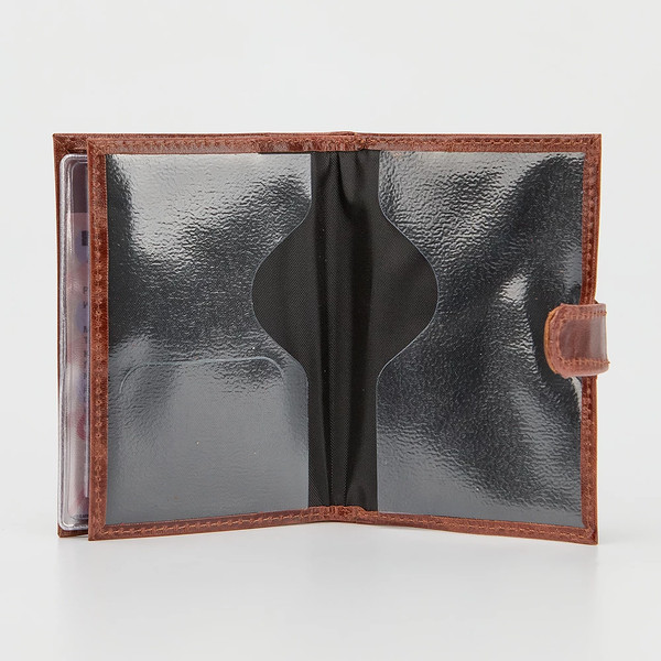 Портмоне Poshete 681-PR3V1-PU-BRW