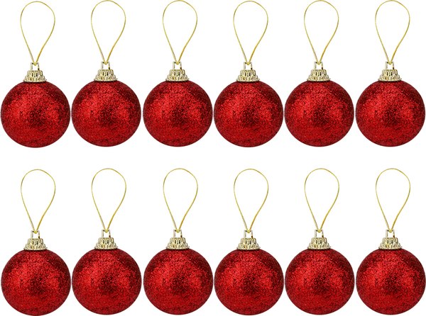 Набор шаров новогодних Miland Веселый праздник / НУ-0466