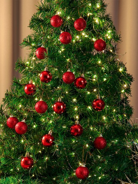 Набор шаров новогодних Miland Веселый праздник / НУ-0466