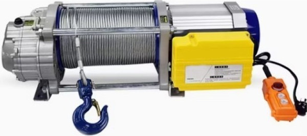 Лебедка ручная TOR CD-750-A KCD-EC-750 kg 220В с канатом 100м / 1039408 - фото