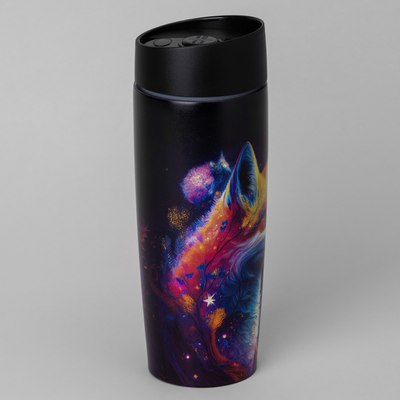 Термокружка Agness Лиса 709-110