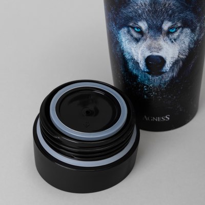 Термокружка Agness Волк 709-111