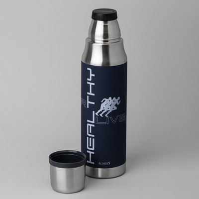 Термос для напитков Agness Healthy Live 798-105