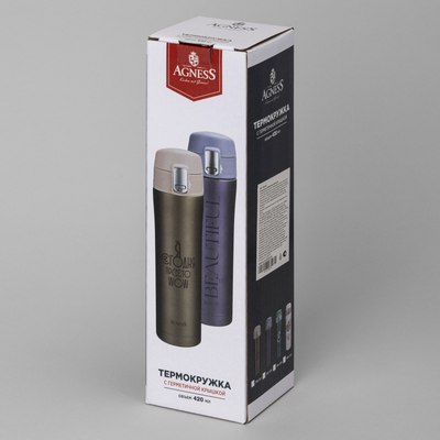 Термокружка Agness Wow 798-107