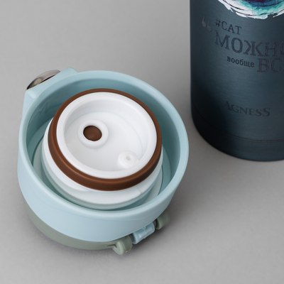 Термокружка Agness Cat 798-109