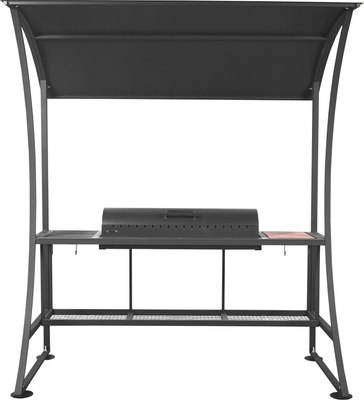 Мангал Grills Барбекю 1000 с навесом (5мм) - фото