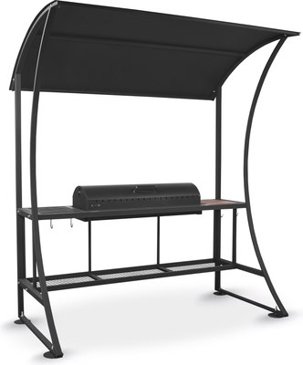 Мангал Grills Барбекю 1000 с навесом (5мм)