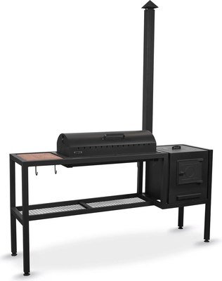 Мангал Grills Барбекю 800 с печью (5мм)