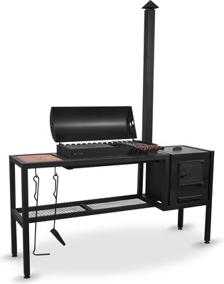 Мангал Grills Барбекю 800 с печью (5мм)