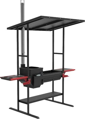 Печь-мангал Grillver Искандер Инклайн Эйр 400 New - фото