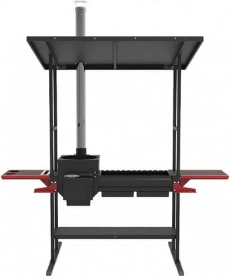 Печь-мангал Grillver Искандер Инклайн Эйр 400 New