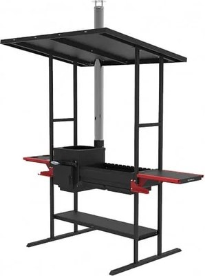 Печь-мангал Grillver Искандер Инклайн Эйр 400 New