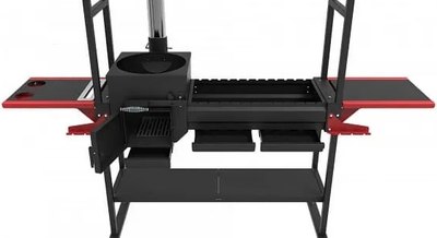 Печь-мангал Grillver Искандер Инклайн Эйр 400 New