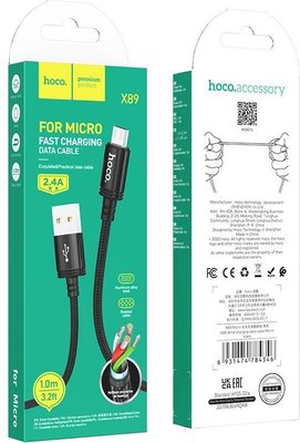 Кабель Hoco X89 Micro