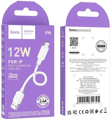 Кабель Hoco X96 Lightning