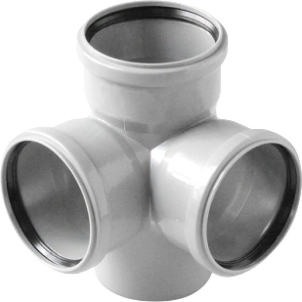 Крестовина внутренней канализации Valfex 110/110/110 / 28110110 - фото