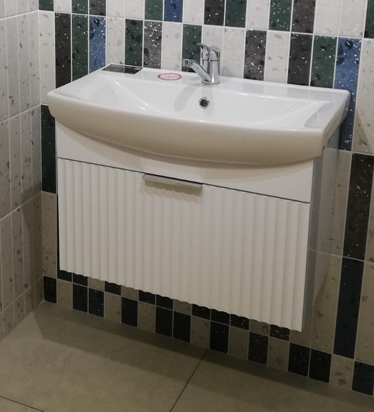 Тумба для ванной Garda Onda 64н-700_PVC  - фото