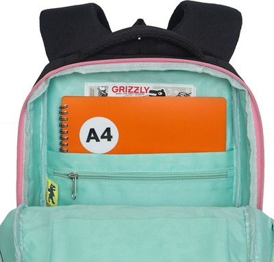 Школьный рюкзак Grizzly RG-566-4