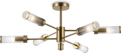 Люстра Ambrella LH55161/6 BS/CL (латунь/прозрачный)