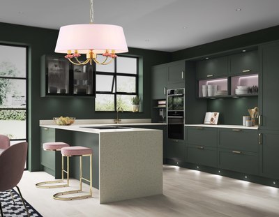 Люстра Ambrella LH75021/5 GD/PI (золото/розовый)