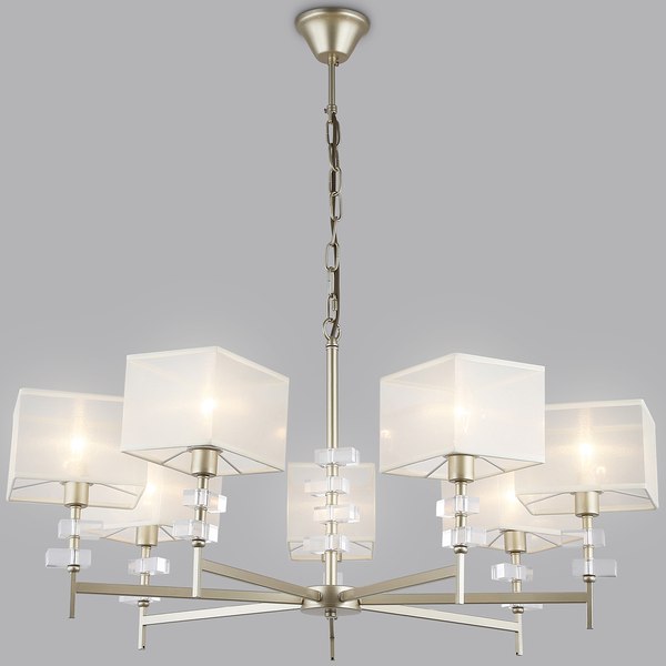 Люстра Ambrella LH71332/7 CGD (золото) - фото