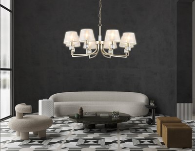 Люстра Ambrella LH71217/8 CGD (золото)