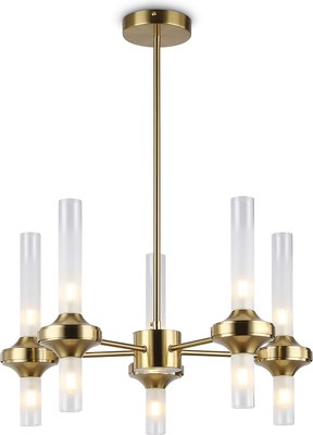 Люстра Ambrella LH55358/10 BS/CL (латунь/прозрачный)