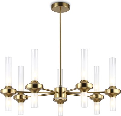 Люстра Ambrella LH55360/14 BS/CL (латунь/прозрачный)