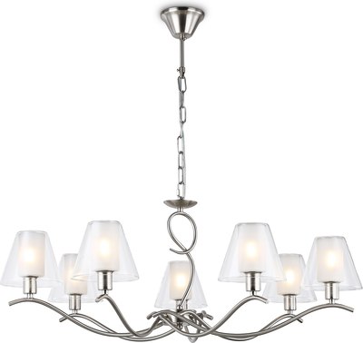 Люстра Ambrella LH57083/7 SN/FR (никель/белый матовый)