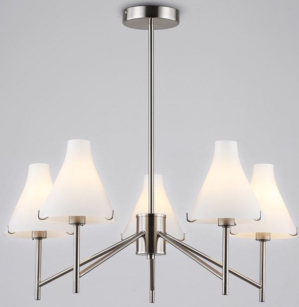 Люстра Ambrella LH57123/5 SN/FR - фото